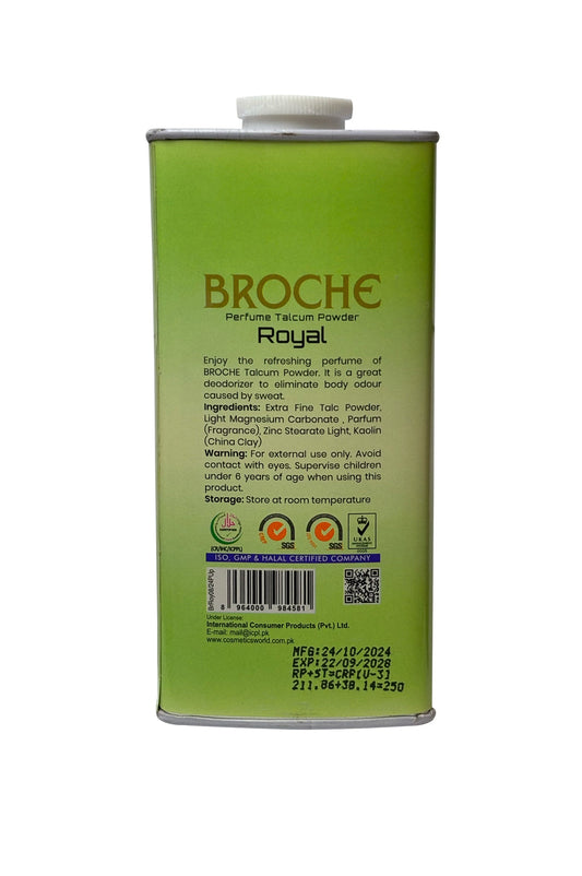 Broche Royal Talcum Powder